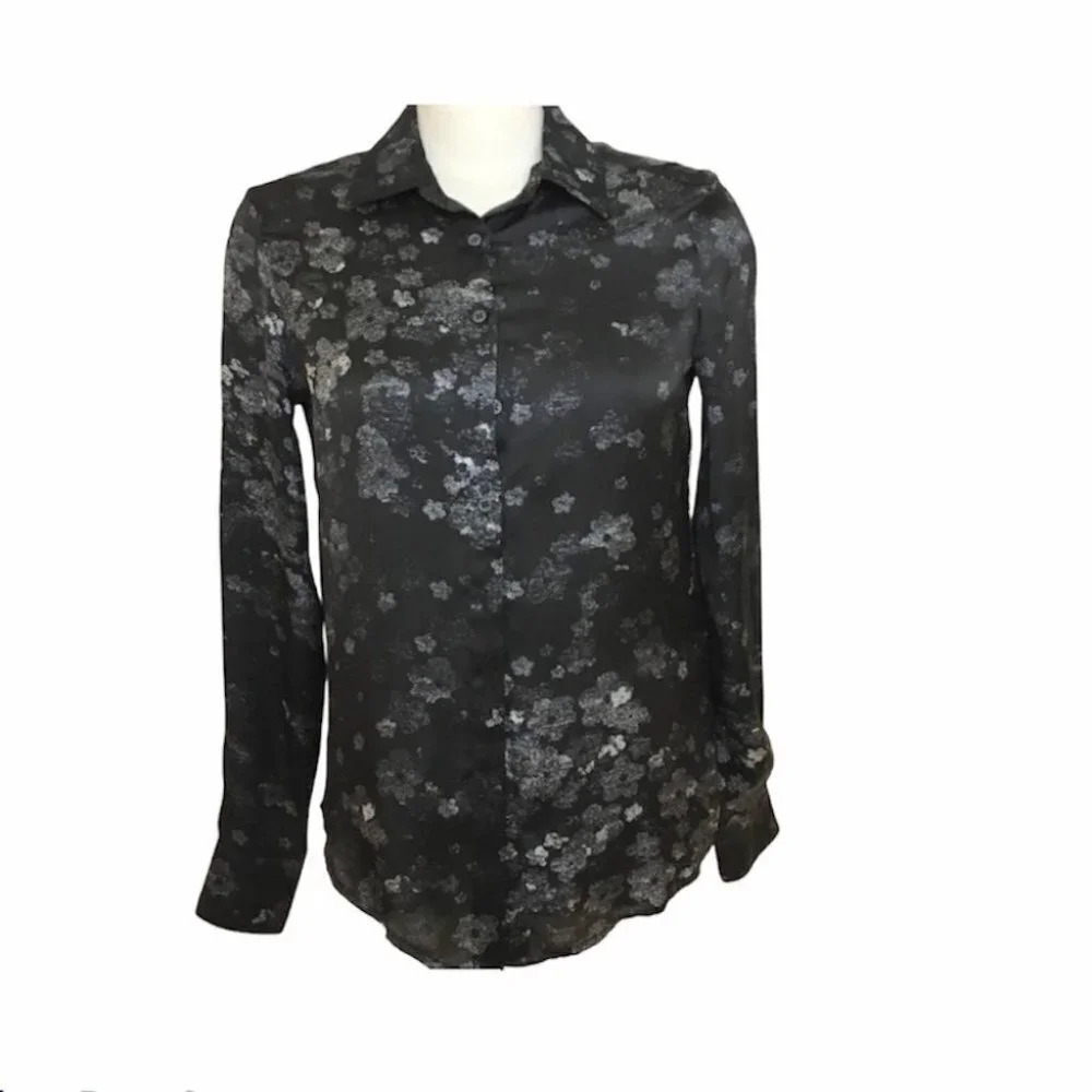 Joe Fresh - Satin Button Down Shirt